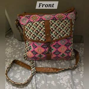 Multi-color Crossbody Bag